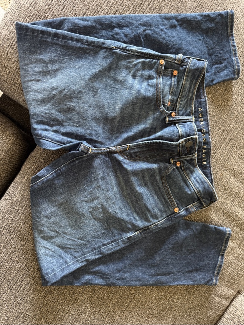 American Eagle Light Blue Denim AirFlex+ Jeans